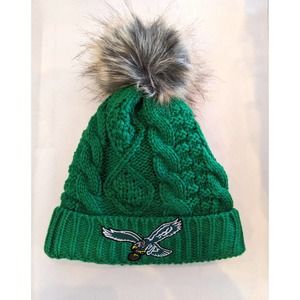 Kelly Green Eagles Beanie